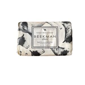 BEEKMAN 1802 - Vanilla Absolute  Goat Milk Soap 9oz NEW